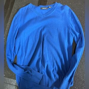 Men’s Claiborne Sweater in Vibrant Blue - Small